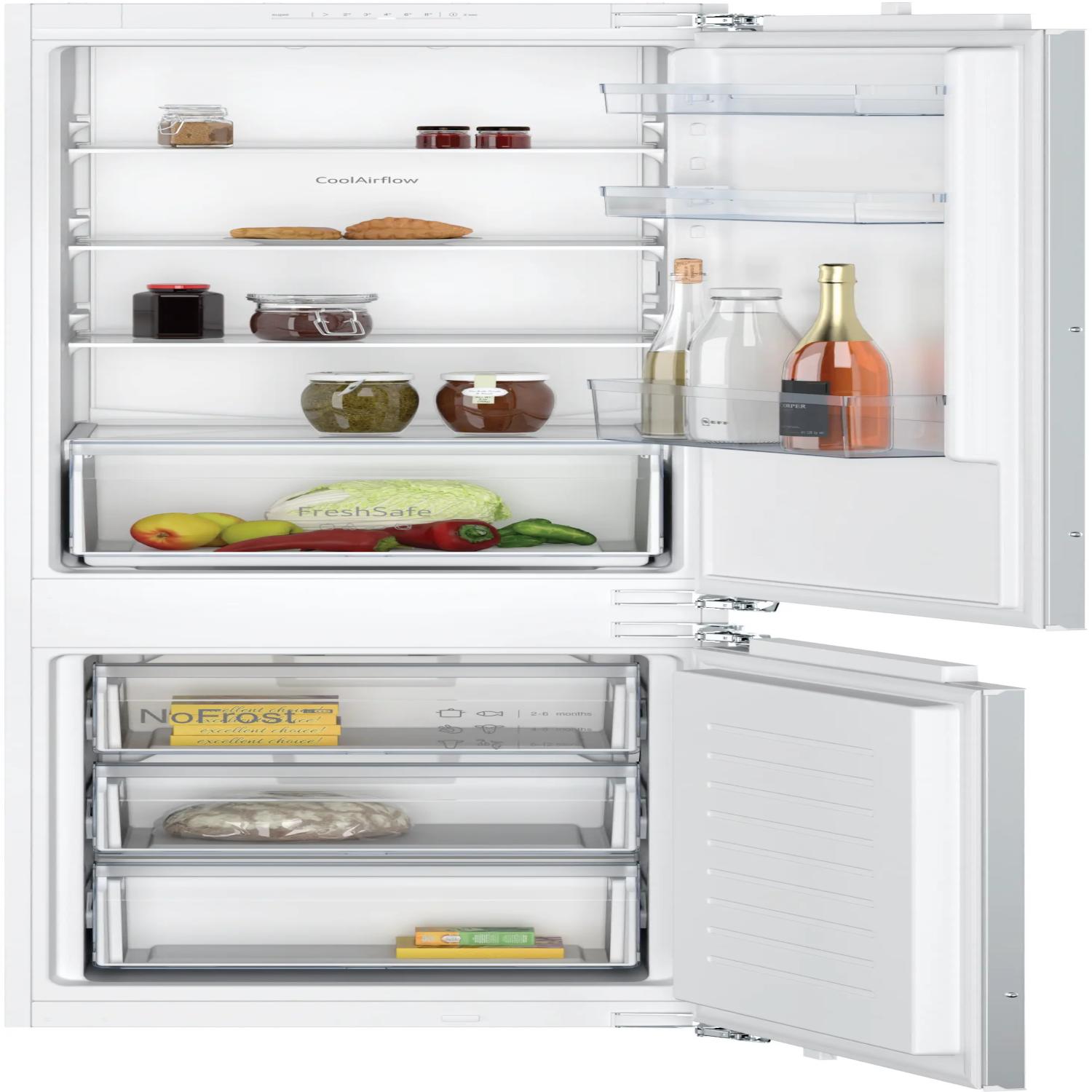 NEFF KI7861FF0G Integrated 60/40 Fridge Freezer - Fixed Hinge full image