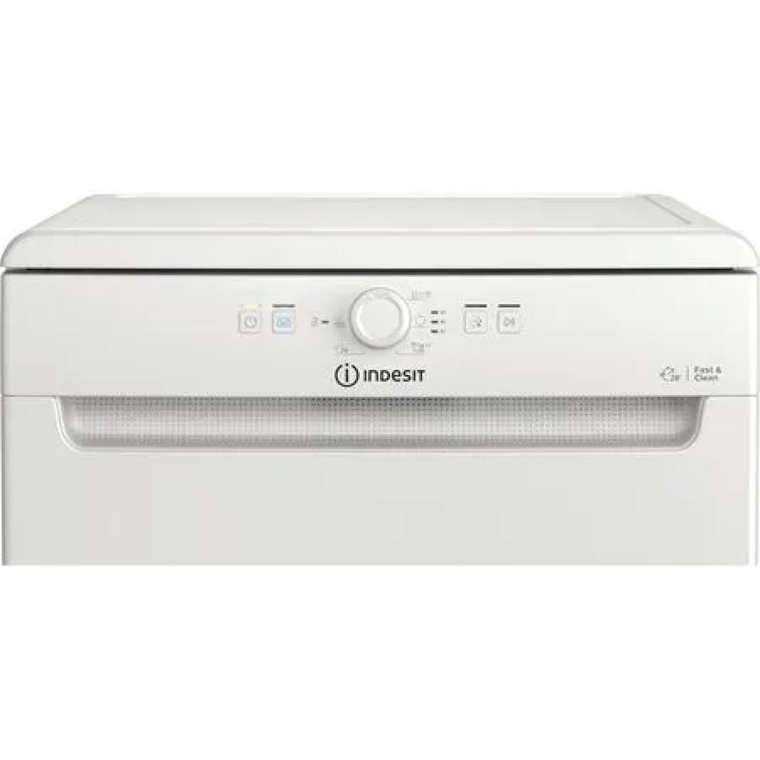 Indesit D2FHK26UK Full Size Dishwasher - White - E Rated full image