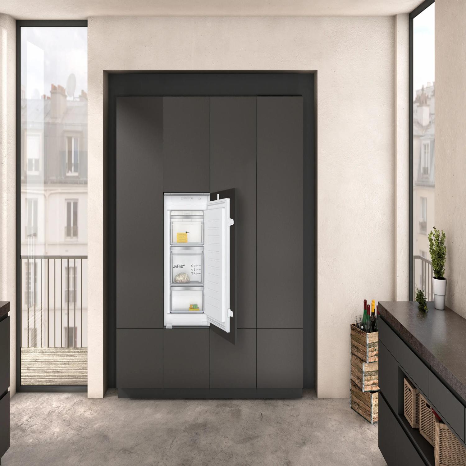 Neff GI1212SE0G N 50|Built-in freezer|87.4 x 54.1cm|sliding hinge full image