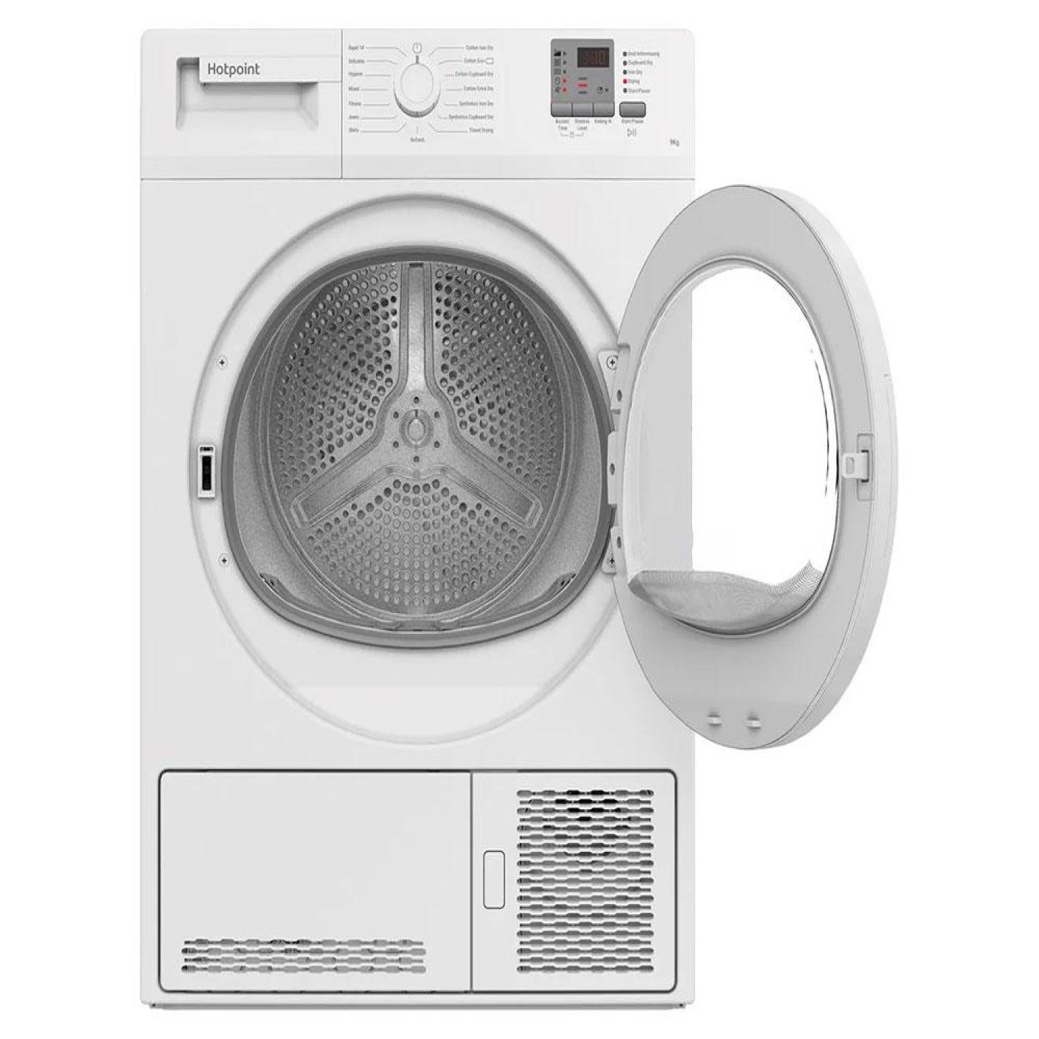 Hotpoint CHDC92WWGDUK 9Kg Condenser Tumble Dryer - White - B Rated full image