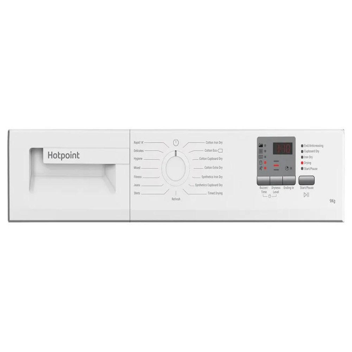 Hotpoint CHDC92WWGDUK 9Kg Condenser Tumble Dryer - White - B Rated full image