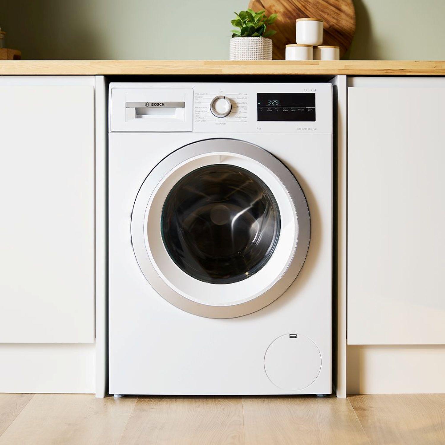 Series 4, Washing machine, front loader, 9 kg, max. 1400 rpm full image