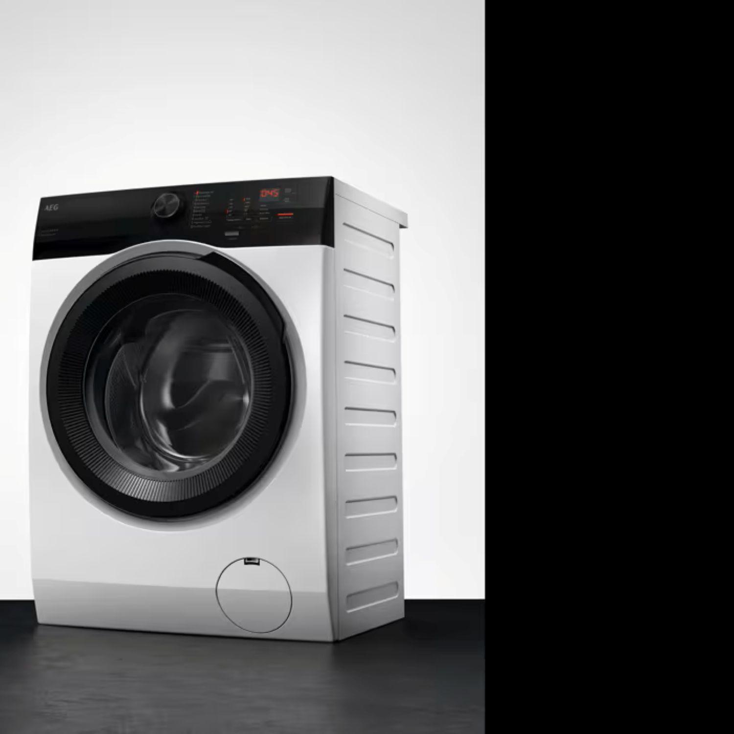 AEG LFED61844B Washing Machine, 8kg, 1400 Spin, White, A Rated full image
