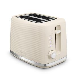 2 Slice Toaster - Cream