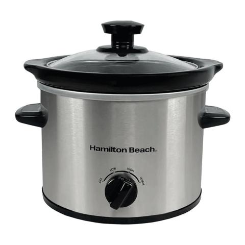 1.5ltr Slow Cooker - Stainless Steel