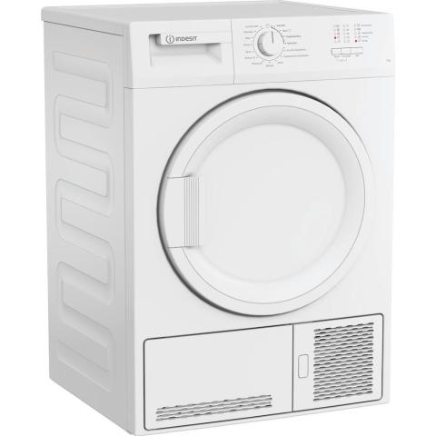 Indesit CYDC72WWGLUK 7Kg Condenser Tumble Dryer