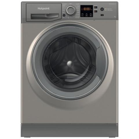 Hotpoint NSWM7469GGUK 7KG 1400 Spin Washing Machine - Graphite