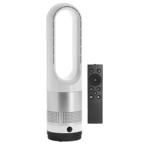 Powersonic Bladeless Tower Fan – 8 Speed Settings, Remote Control & Oscillation