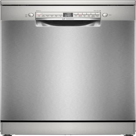 Bosch Series 2 Free-standing dishwasher 60 cm Brushed steel anti-fingerprint