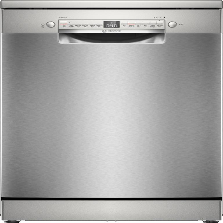 Bosch Series 2 Free-standing dishwasher 60 cm Brushed steel anti-fingerprint full image