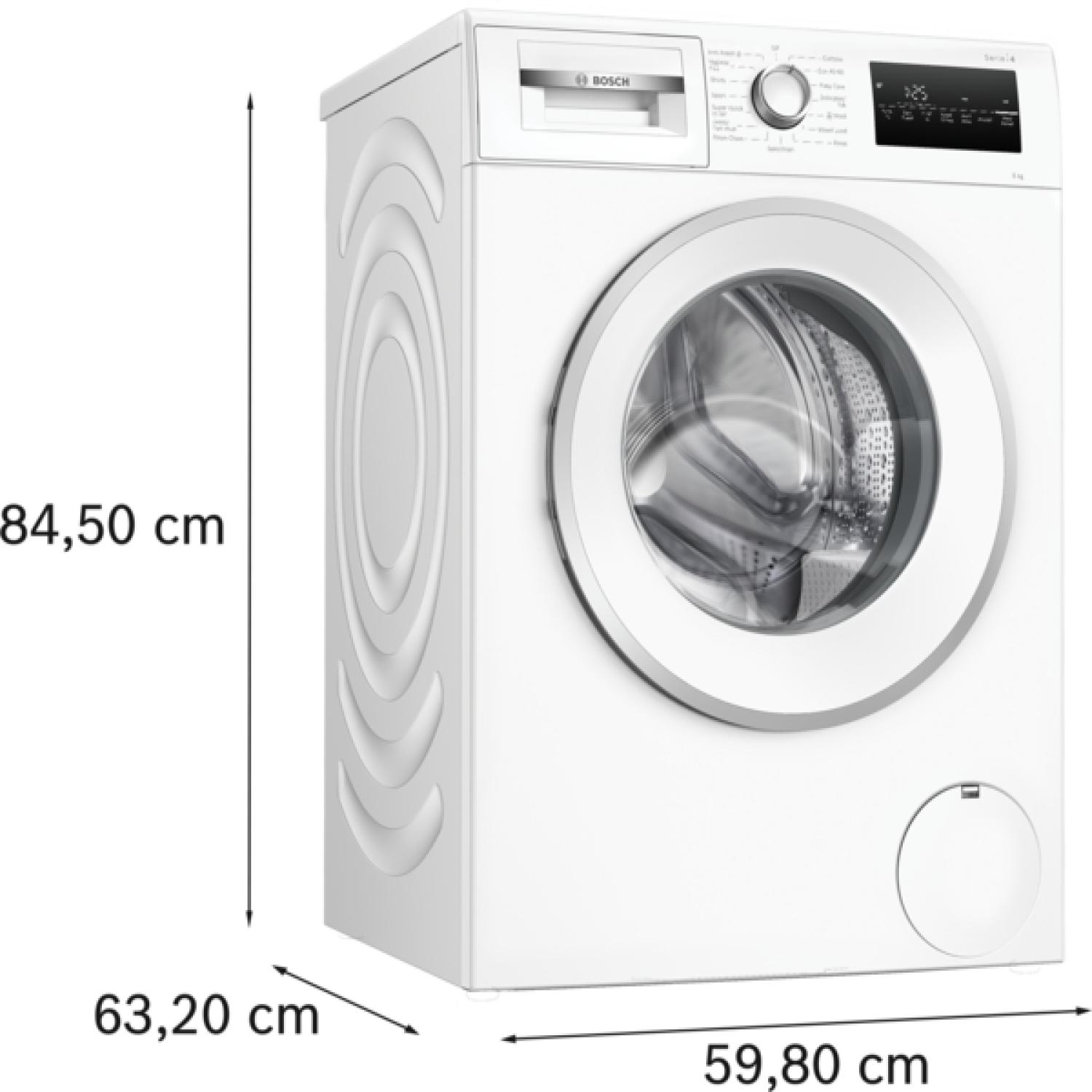 BOSCH Series 4 WAN28254GB 8KG Washing Machine 1400rpm A Rated White full image
