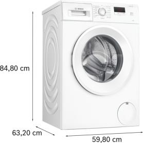 BOSCH Series 2 WGE03408GB 8KG Washing Machine 1400rpm A Rated White