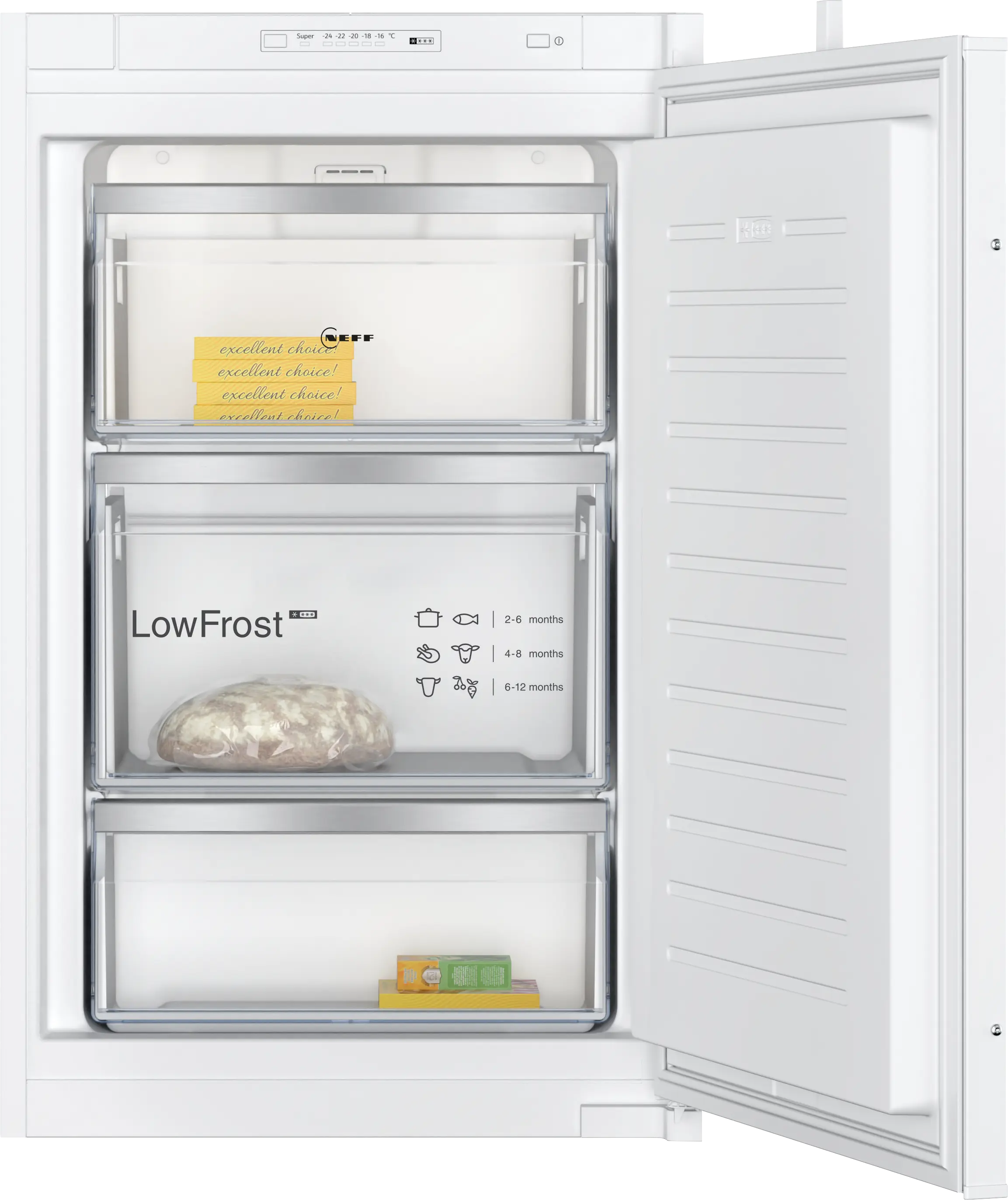 Neff GI1212SE0G N 50|Built-in freezer|87.4 x 54.1cm|sliding hinge thumbnail image
