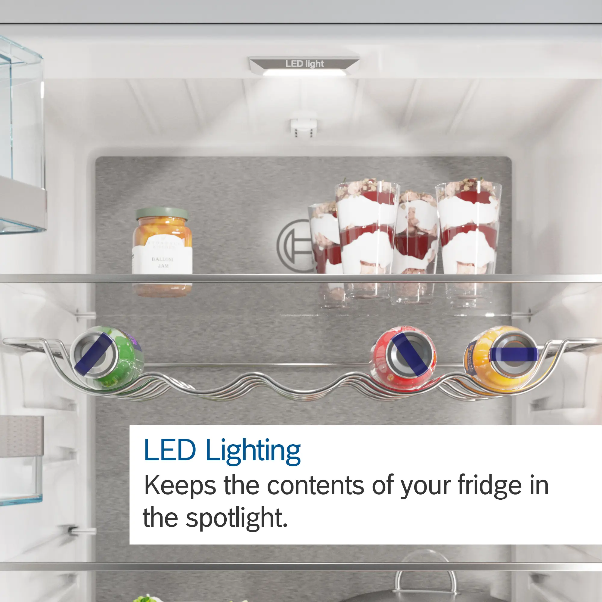 **EX DISPLAY **BOSCH Serie 6 KIN86AD30G Integrated 60/40 Fridge Freezer thumbnail image