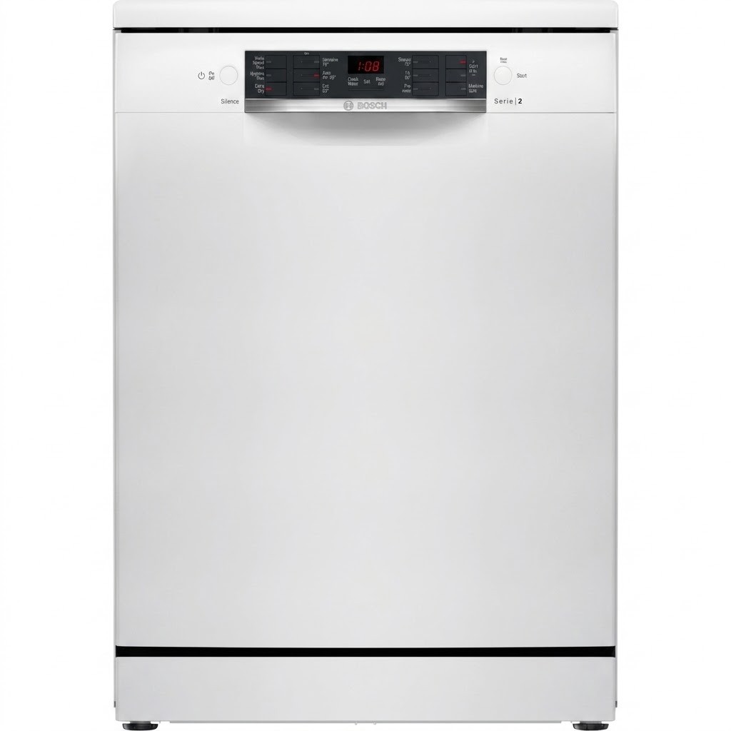 Bosch SMS26AW08G 60cm Dishwasher - White 12 Place Settings thumbnail image
