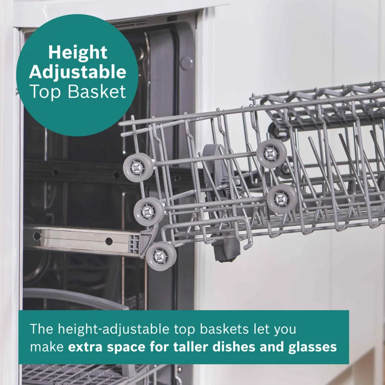 Bosch SMS26AW08G 60cm Dishwasher - White 12 Place Settings thumbnail image