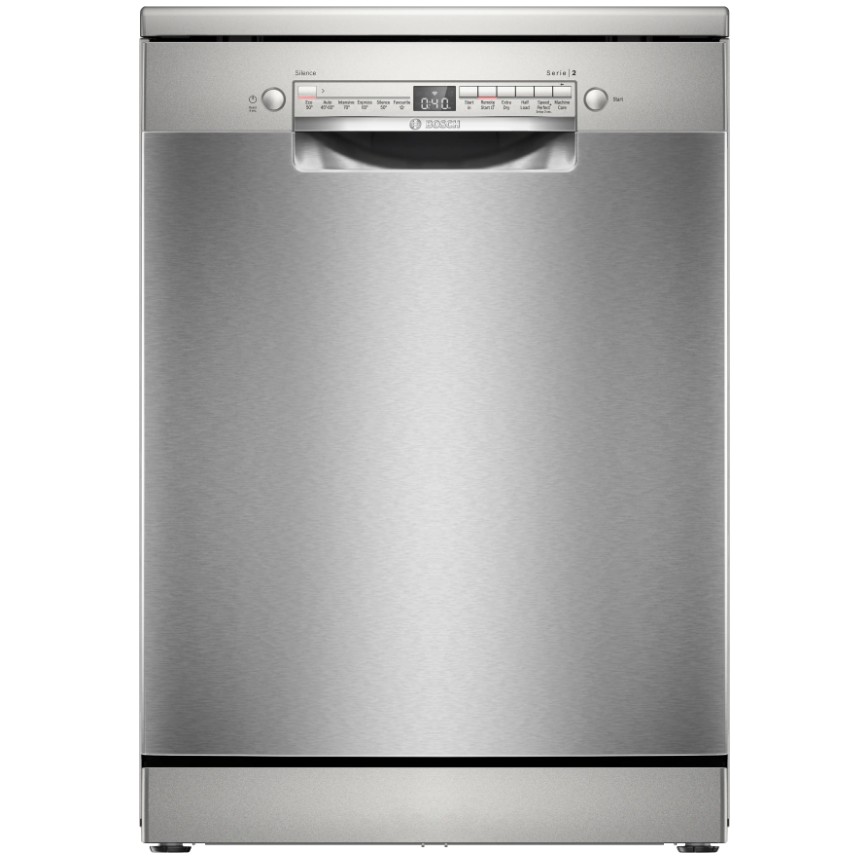 Bosch SMS2HVI06G Series 2 Free-standing dishwasher 60 cm Brushed steel anti-fingerprint thumbnail image
