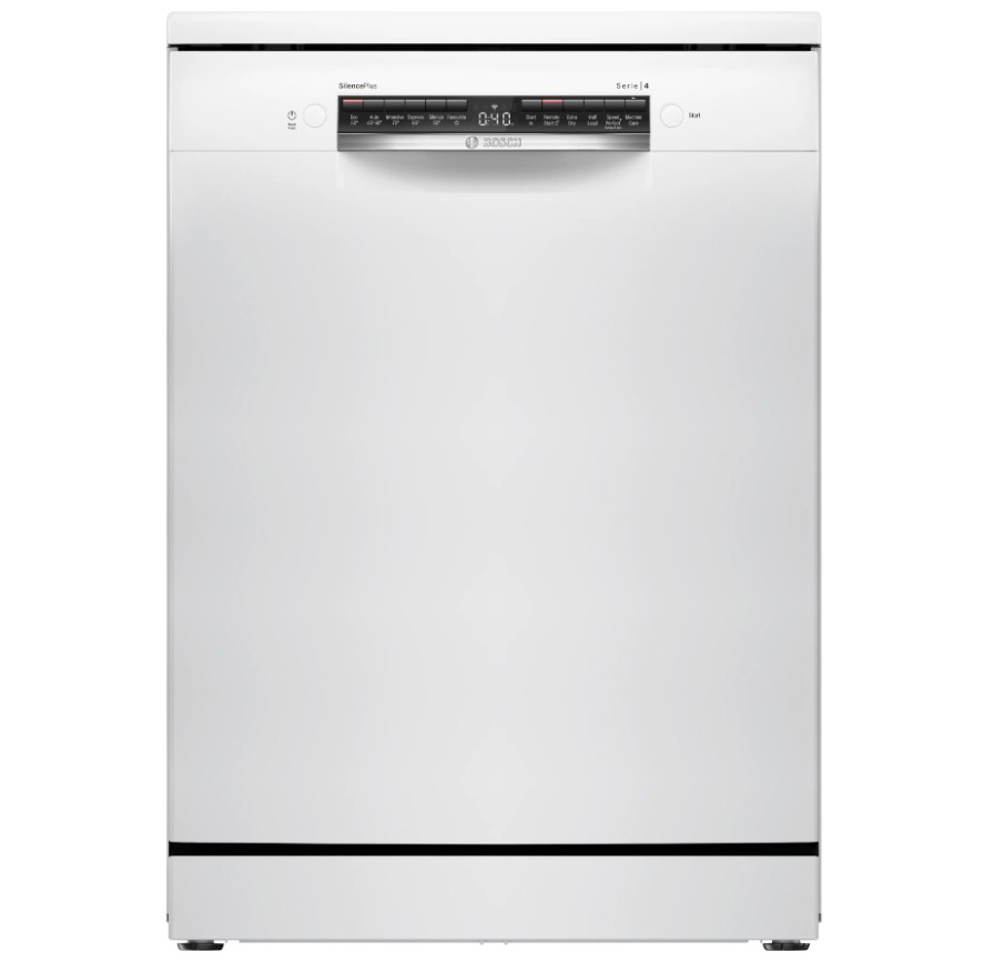 Bosch SMS4EMW06G WiFi-enabled Dishwasher - White - 14 Place Settings thumbnail image