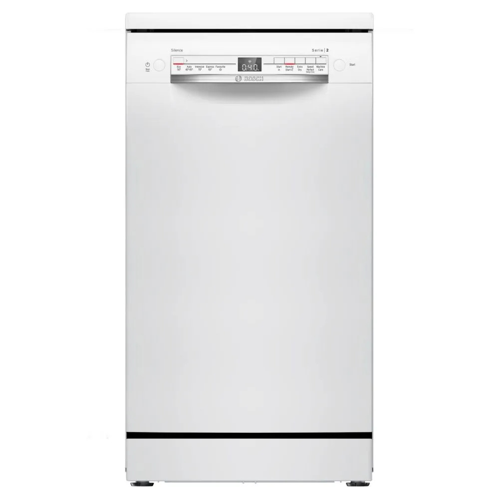 Bosch Slimline Dishwasher - 10 Place Settings - White thumbnail image