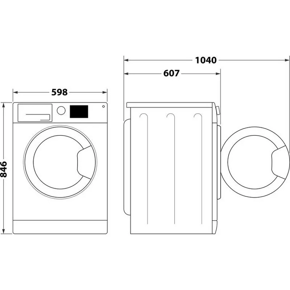 Hotpoint CHD93MWWSUK 9kg Heat Pump Tumble Dryer with PetHairCare - White thumbnail image