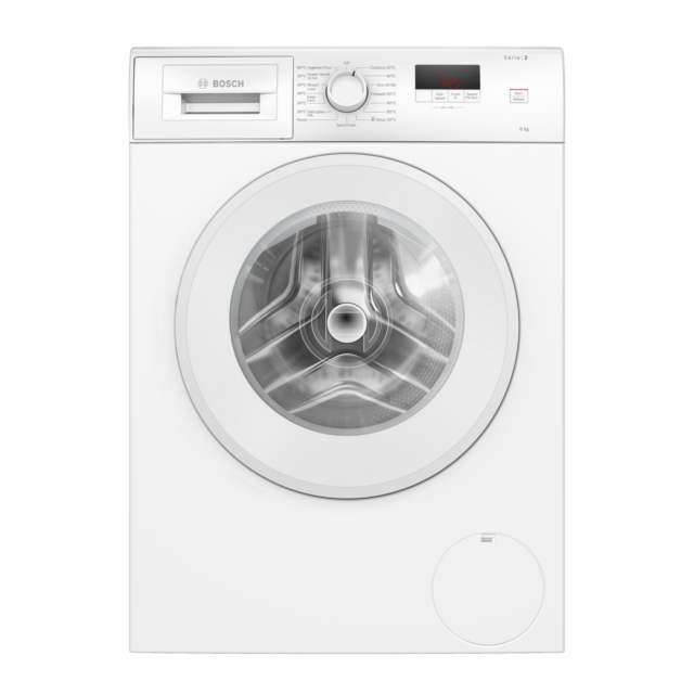 BOSCH Series 2 WGE03408GB 8 kg 1400 Spin Washing Machine - White thumbnail image