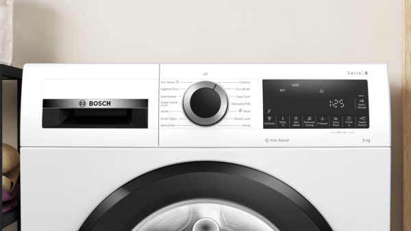 BOSCH Series 6 WGG24400GB 9 kg 1400 Spin Washing Machine - White thumbnail image