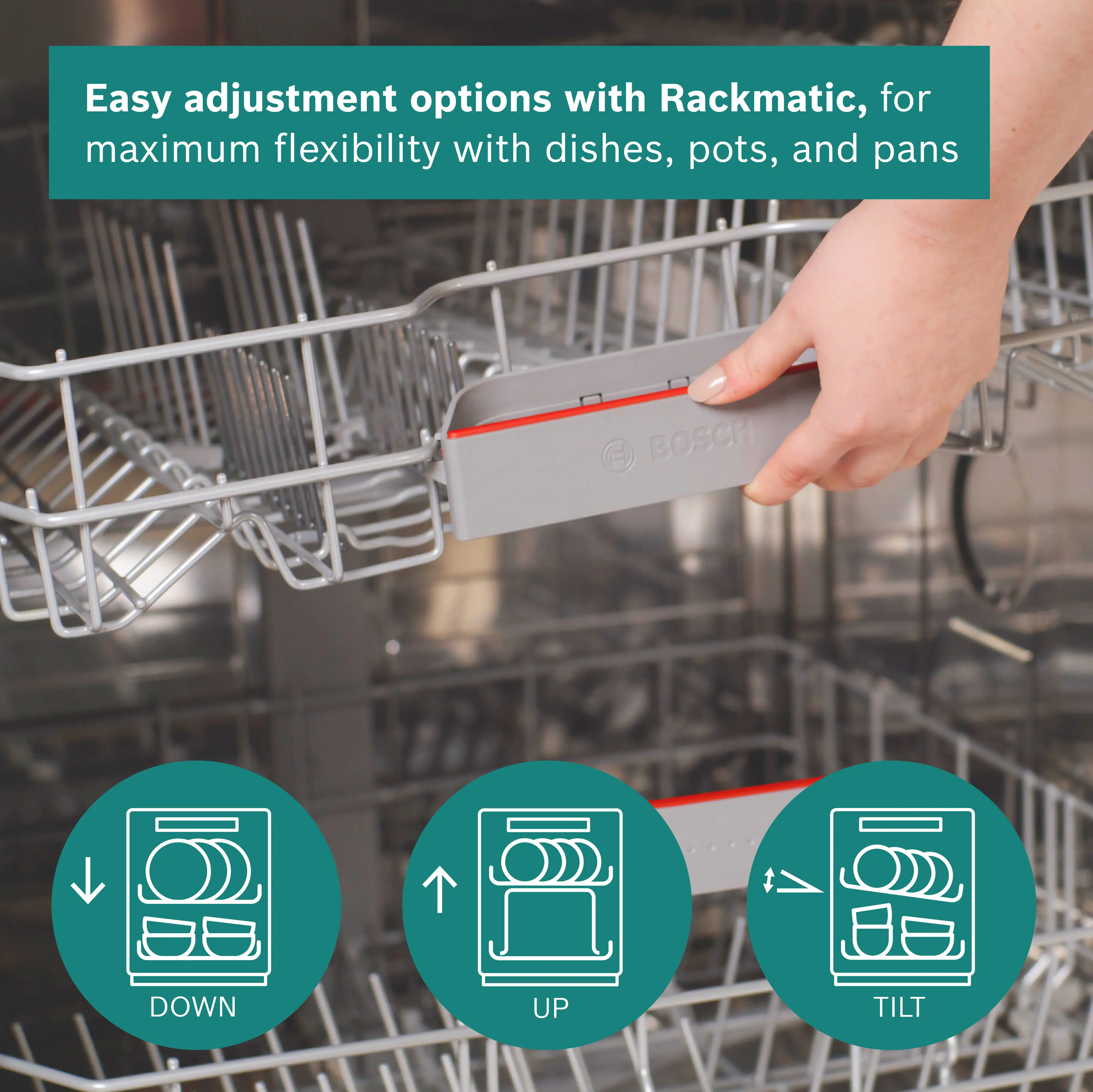 Bosch Series 4 Fully-integrated dishwasher 60 cm Variable hinge full image
