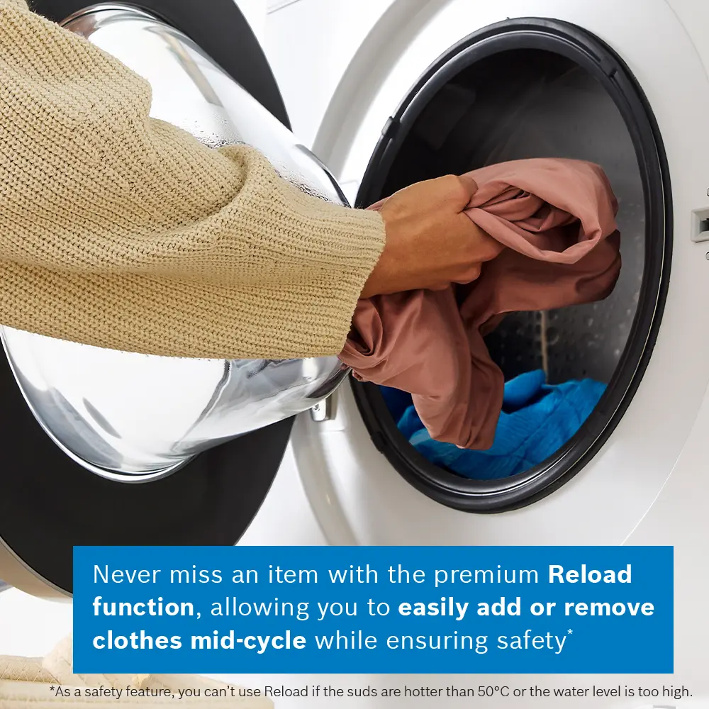 Bosch Series 4 Washing machine, front loader 9 kg max. 1400 rpm thumbnail image