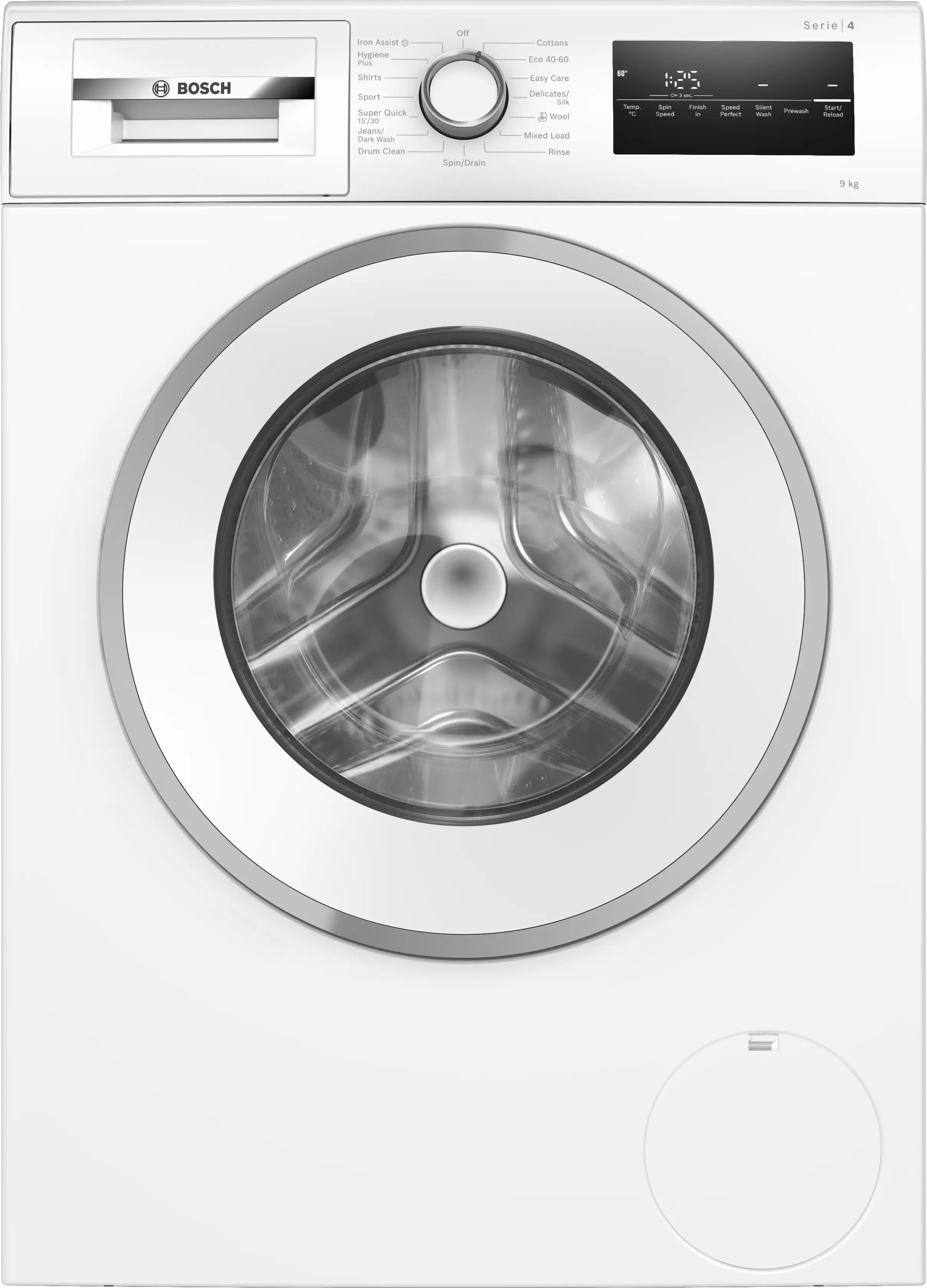 Bosch Series 4 Washing machine, front loader 9 kg max. 1400 rpm thumbnail image