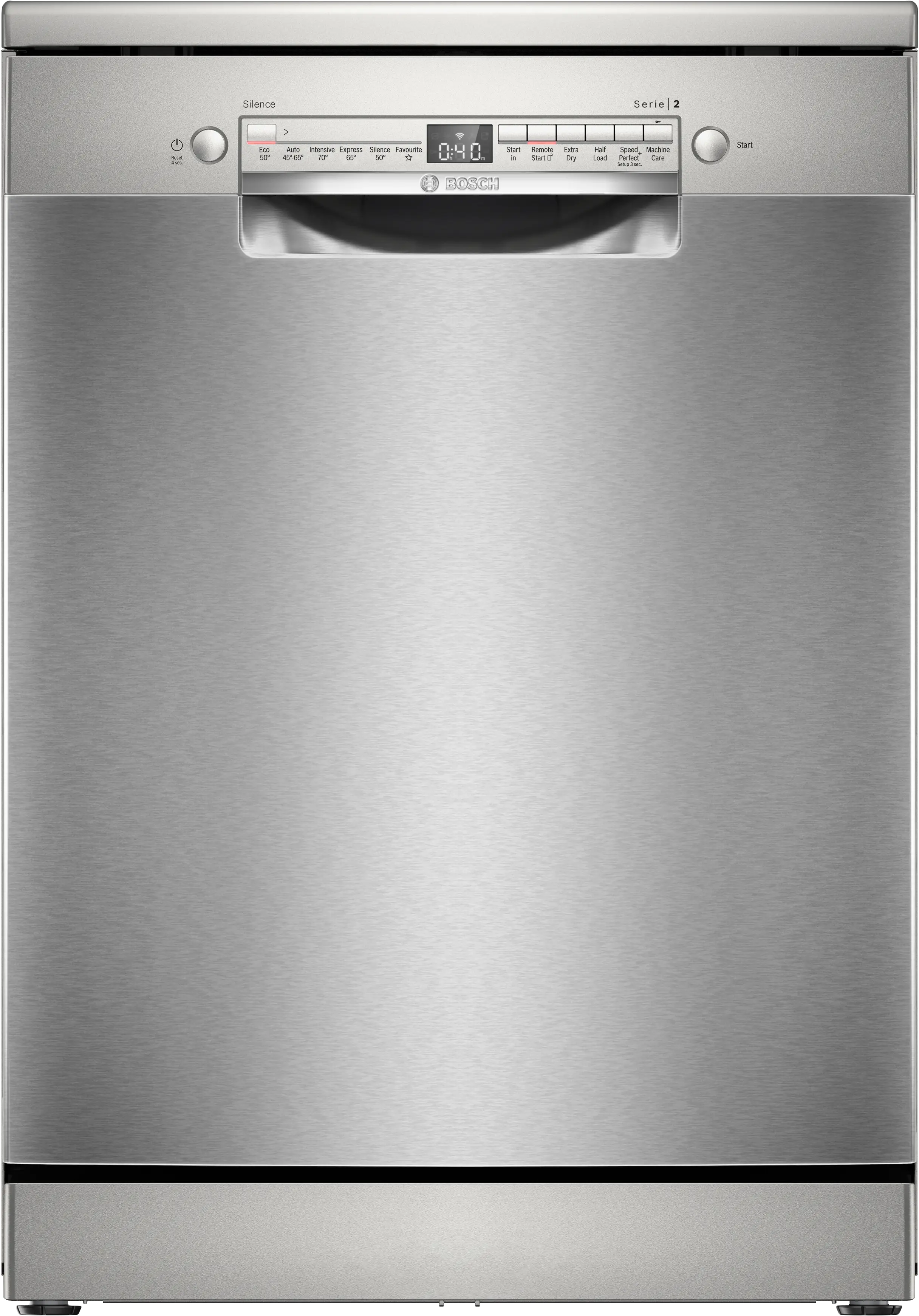 Bosch Series 2 Free-standing dishwasher 60 cm Brushed steel anti-fingerprint thumbnail image