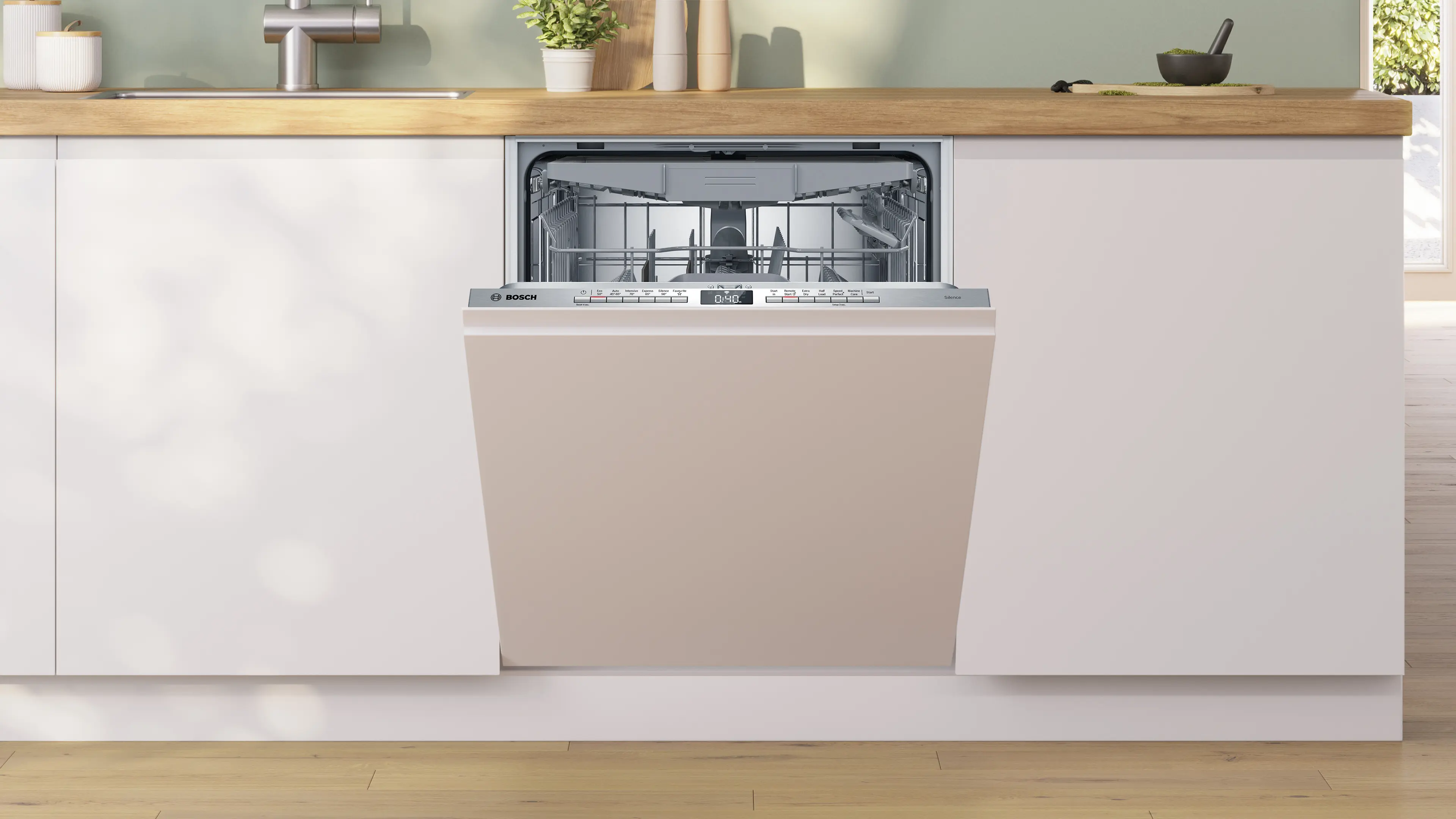 Bosch Series 4 Fully-integrated dishwasher 60 cm Variable hinge thumbnail image