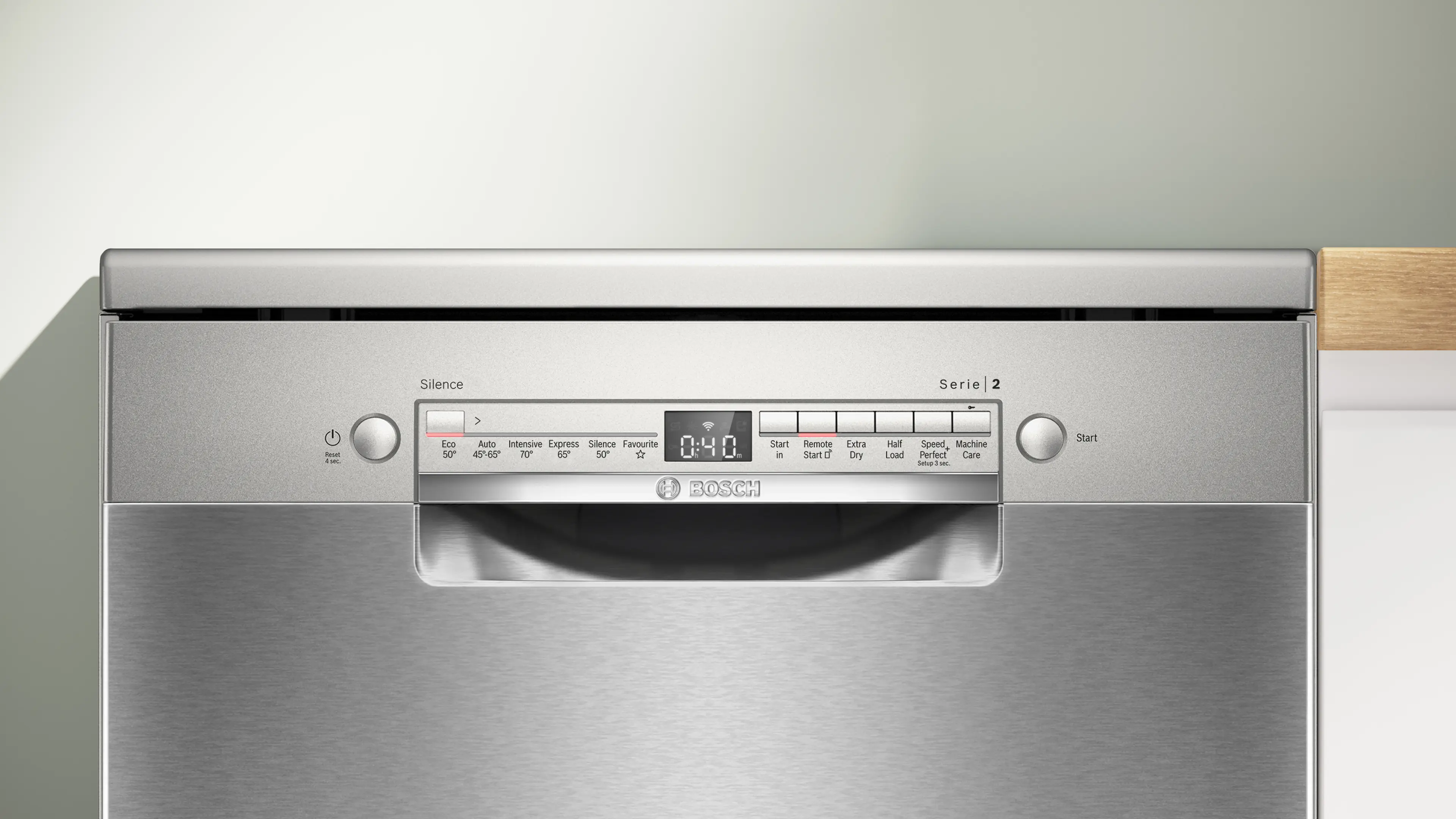 Bosch Series 2 Free-standing dishwasher 60 cm Brushed steel anti-fingerprint thumbnail image