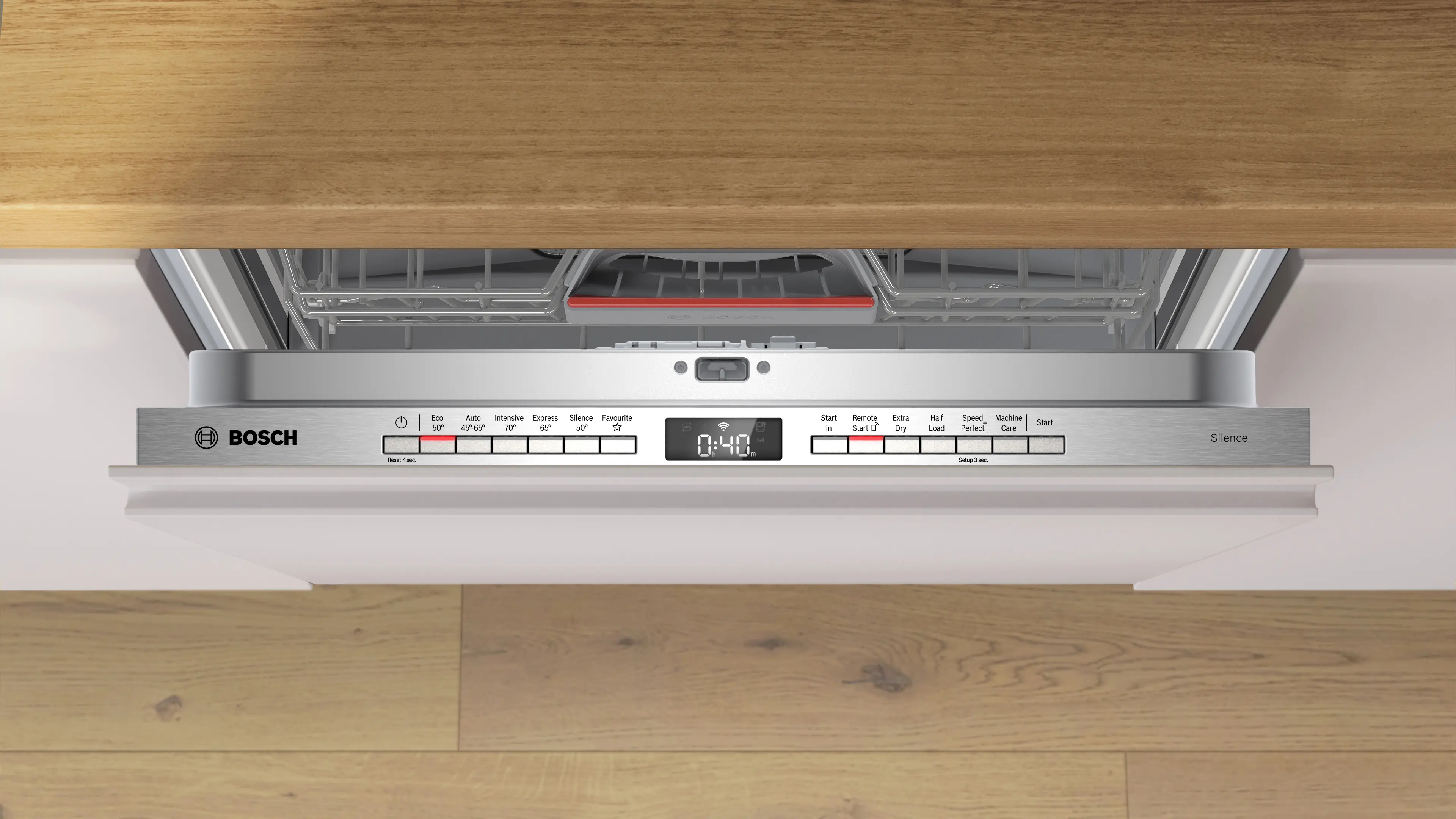 Bosch Series 4 Fully-integrated dishwasher 60 cm Variable hinge thumbnail image