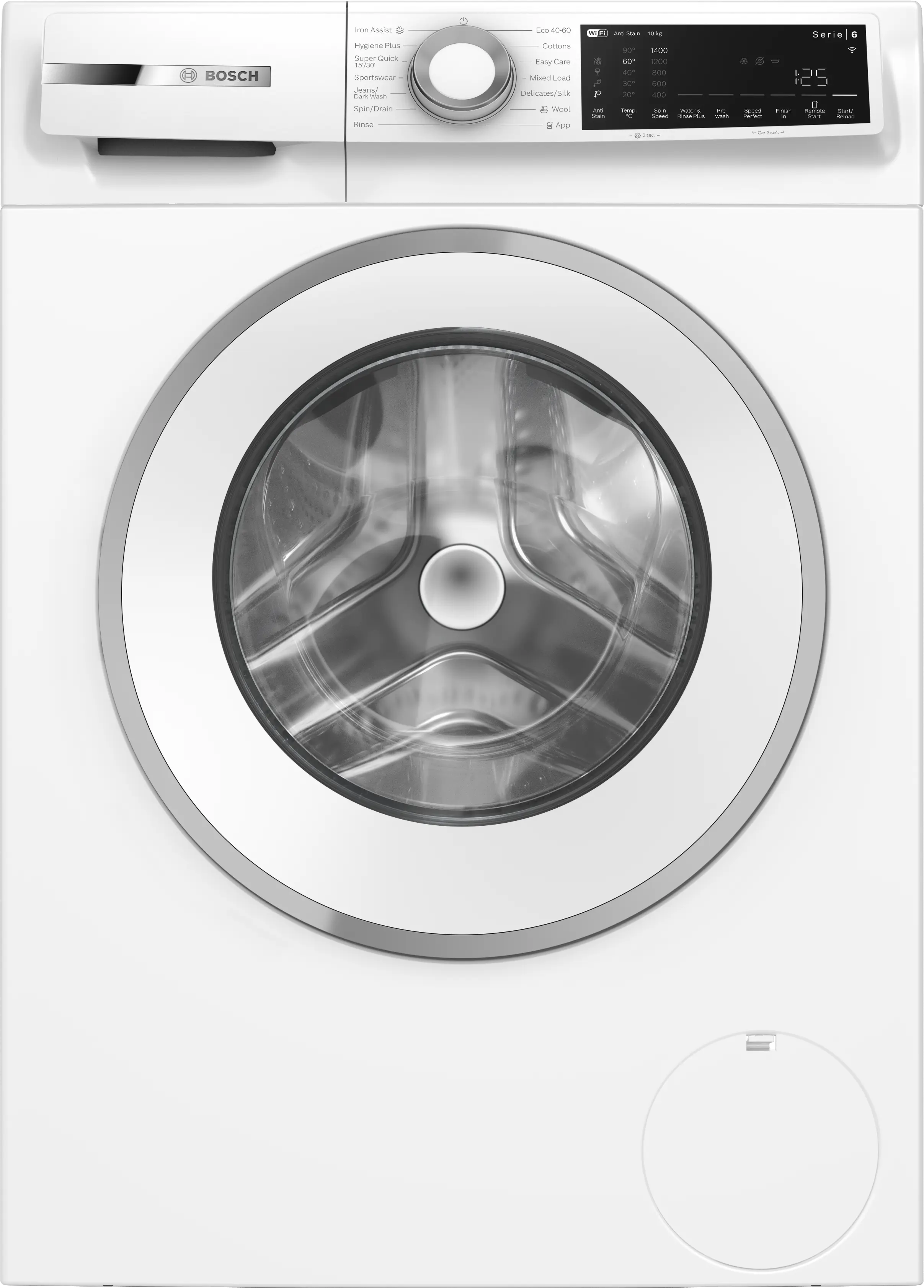 Bosch Series 6 Washing machine, front loader 10 kg max. 1400 rpm thumbnail image