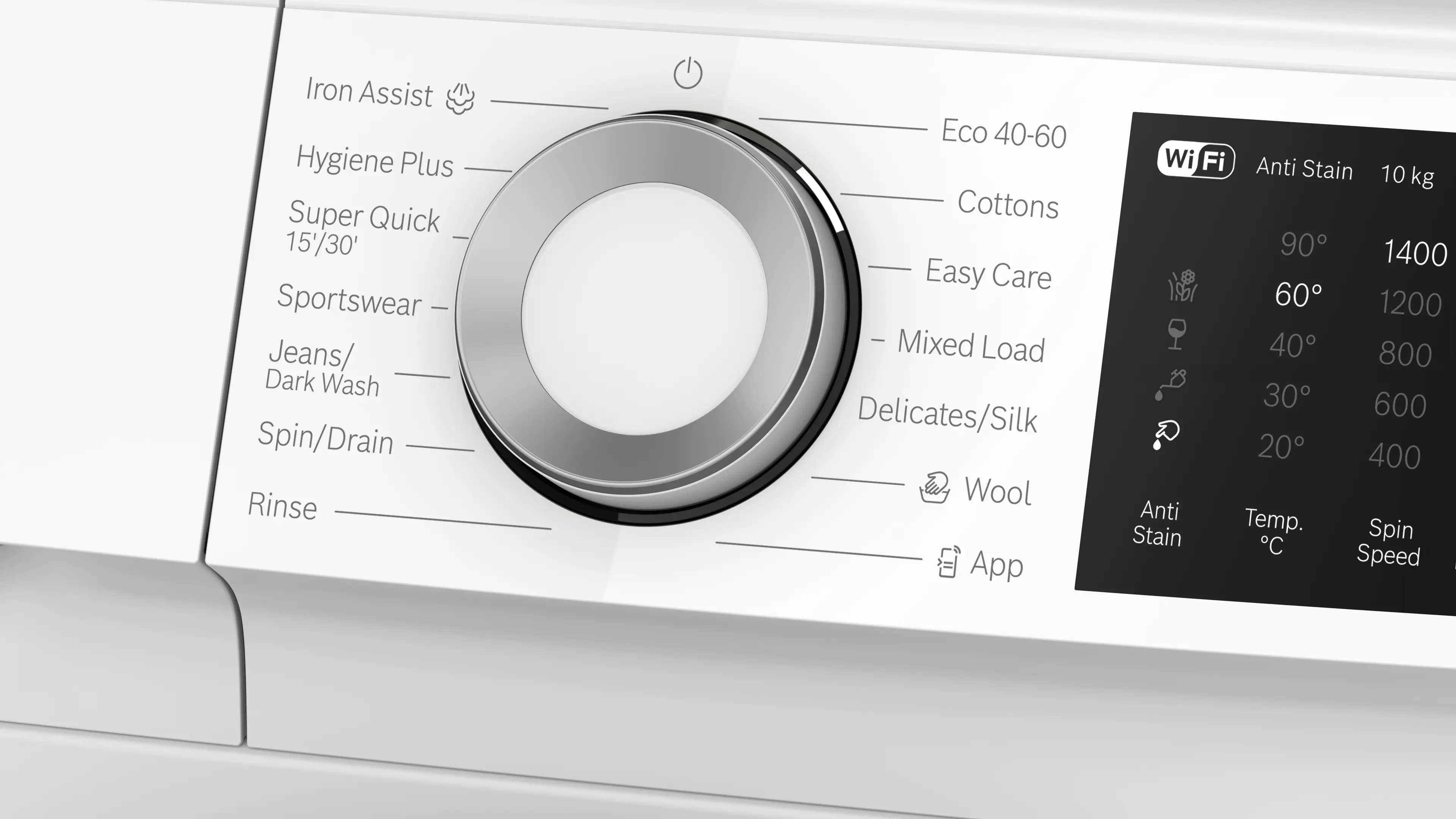 Bosch Series 6 Washing machine, front loader 10 kg max. 1400 rpm full image