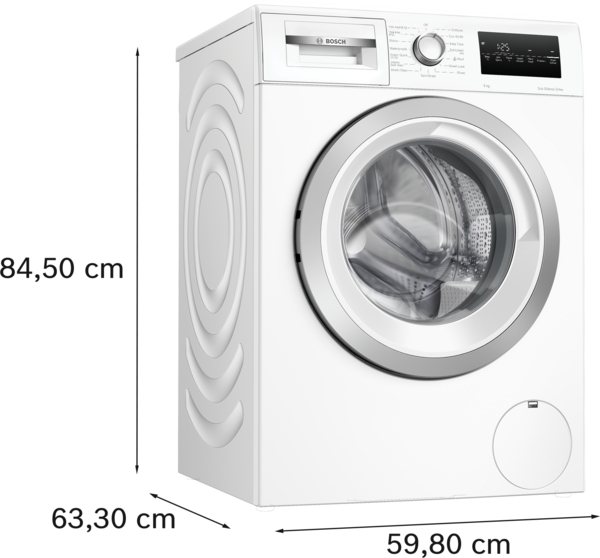 BOSCH Series 4 WAN28259GB 9KG Washing Machine 1400rpm A Rated White thumbnail image